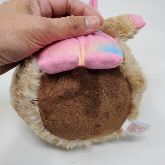 Ty Pinecone Tie Dyed Plush Stuffed Animal Hedgehog Toy 9 Inches 2018 - Picture 8 of 9